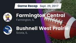 Recap: Farmington Central  vs. Bushnell West Prairie 2017