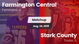 Matchup: Farmington Central vs. Stark County  2018