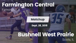 Matchup: Farmington Central vs. Bushnell West Prairie 2018