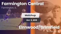 Matchup: Farmington Central vs. Elmwood/Brimfield  2018
