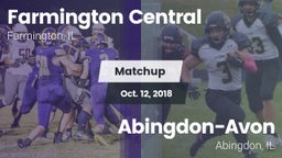 Matchup: Farmington Central vs. Abingdon-Avon  2018