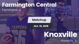 Matchup: Farmington Central vs. Knoxville  2018