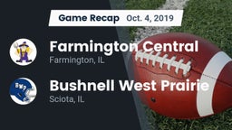 Recap: Farmington Central  vs. Bushnell West Prairie 2019