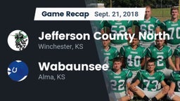 Recap: Jefferson County North  vs. Wabaunsee  2018