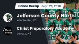 Recap: Jefferson County North  vs. Christ Preparatory Academy 2018