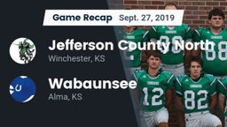 Recap: Jefferson County North  vs. Wabaunsee  2019
