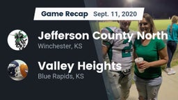 Recap: Jefferson County North  vs. Valley Heights  2020