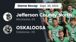 Recap: Jefferson County North  vs. OSKALOOSA  2022