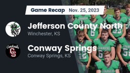 Recap: Jefferson County North  vs. Conway Springs  2023