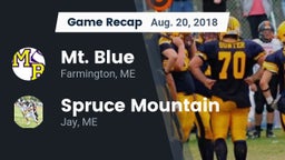 Recap: Mt. Blue  vs. Spruce Mountain  2018