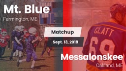 Matchup: Mt. Blue  vs. Messalonskee  2019