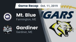 Recap: Mt. Blue  vs. Gardiner  2019