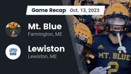 Recap: Mt. Blue  vs. Lewiston  2023