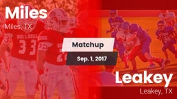Matchup: Miles  vs. Leakey  2017