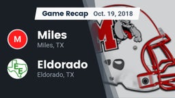 Recap: Miles  vs. Eldorado  2018