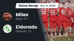 Recap: Miles  vs. Eldorado  2020