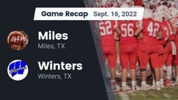 Recap: Miles  vs. Winters  2022