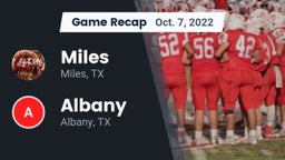 Recap: Miles  vs. Albany  2022