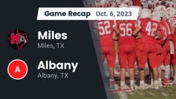 Recap: Miles  vs. Albany  2023