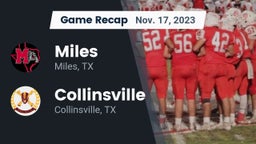 Recap: Miles  vs. Collinsville  2023
