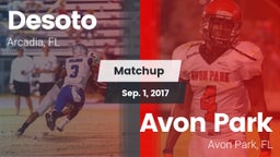 Matchup: Desoto  vs. Avon Park  2017
