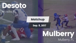 Matchup: Desoto  vs. Mulberry  2017