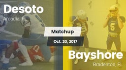 Matchup: Desoto  vs. Bayshore  2017