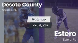 Matchup: Desoto  vs. Estero  2019