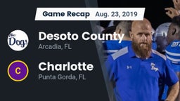 Recap: Desoto County  vs. Charlotte  2019