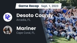 Recap: Desoto County  vs. Mariner  2023