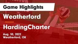Weatherford  vs HardingCharter Game Highlights - Aug. 30, 2022