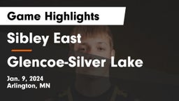Sibley East  vs Glencoe-Silver Lake  Game Highlights - Jan. 9, 2024