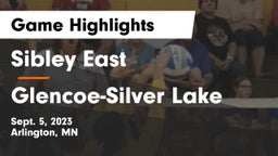 Sibley East  vs Glencoe-Silver Lake  Game Highlights - Sept. 5, 2023
