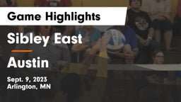 Sibley East  vs Austin  Game Highlights - Sept. 9, 2023