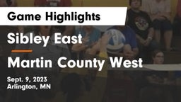 Sibley East  vs Martin County West  Game Highlights - Sept. 9, 2023