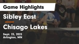 Sibley East  vs Chisago Lakes  Game Highlights - Sept. 23, 2023