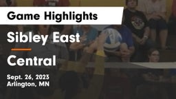 Sibley East  vs Central  Game Highlights - Sept. 26, 2023