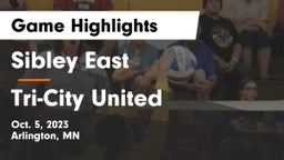 Sibley East  vs Tri-City United  Game Highlights - Oct. 5, 2023