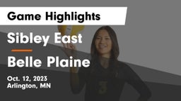 Sibley East  vs Belle Plaine  Game Highlights - Oct. 12, 2023