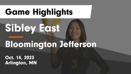 Sibley East  vs Bloomington Jefferson Game Highlights - Oct. 14, 2023