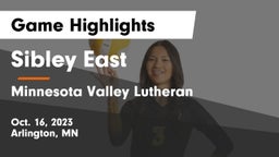Sibley East  vs Minnesota Valley Lutheran  Game Highlights - Oct. 16, 2023