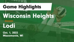 Wisconsin Heights  vs Lodi  Game Highlights - Oct. 1, 2022