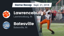 Recap: Lawrenceburg  vs. Batesville  2018