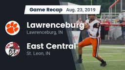 Recap: Lawrenceburg  vs. East Central  2019