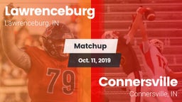 Matchup: Lawrenceburg High vs. Connersville  2019