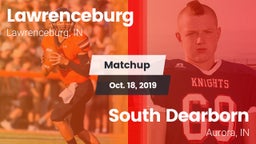 Matchup: Lawrenceburg High vs. South Dearborn  2019
