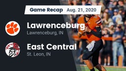 Recap: Lawrenceburg  vs. East Central  2020