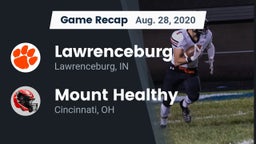 Recap: Lawrenceburg  vs. Mount Healthy  2020