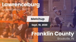 Matchup: Lawrenceburg High vs. Franklin County  2020