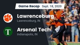 Recap: Lawrenceburg  vs. Arsenal Tech  2020